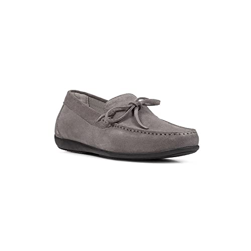 Geox Herren U ASCANIO Moccasin,Dk Stone,41 EU Geox Herren U ASCANIO Moccasin,Dk Stone,41 EU von Geox