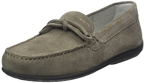 Geox Herren U ASCANIO Moccasin, Dove Grey, 44 EU von Geox