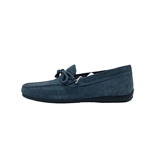 Geox Herren U ASCANIO Moccasin, Jeans, 44 EU von Geox