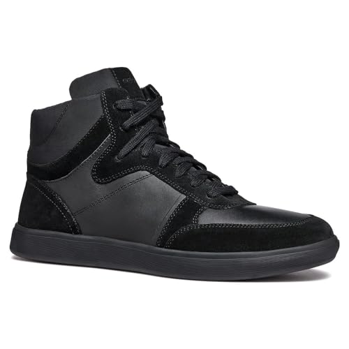 Geox Herren U AVOLA C Sneaker, Black, 41 EU von Geox