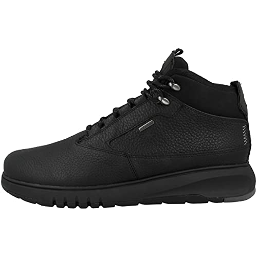 Geox Herren U Aerantis 4x4 B Abx Sneakers, Schwarz, 45 EU von Geox