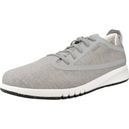 Geox Herren U Aerantis Niedrige Turnschuhe, Grau (Lt Grey), 39 EU von Geox