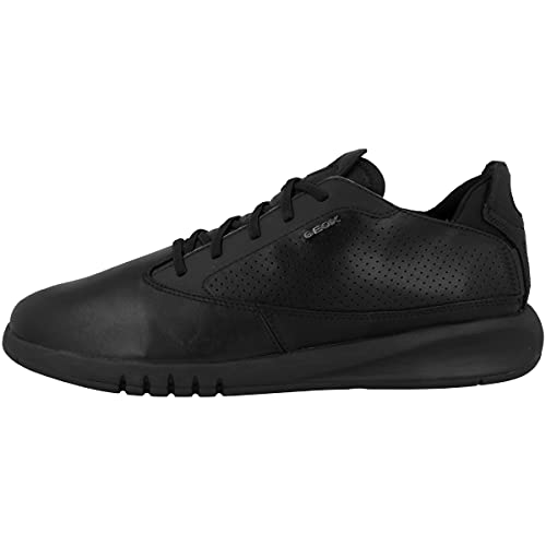 Geox Herren U Aerantis Sneakers, Schwarz, 39 EU von Geox