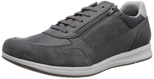 Geox Herren U Avery Sneaker, Grau (Grey), 42 EU von Geox