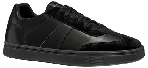 Geox Herren U BALTMOORE Sneaker, Black, 45 EU von Geox