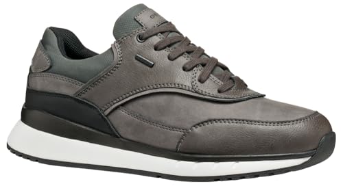 Geox Herren U BRANTHON B ABX Sneaker, Grey, 45 EU von Geox