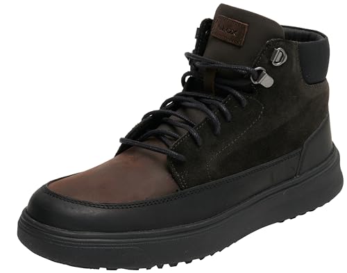 Geox Herren U CERVINO Ankle Boot, Coffee, 42 EU von Geox