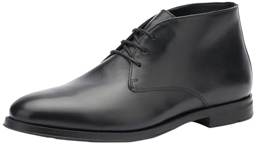 Geox Herren U DECIO Ankle Boot, Black, 42 EU von Geox