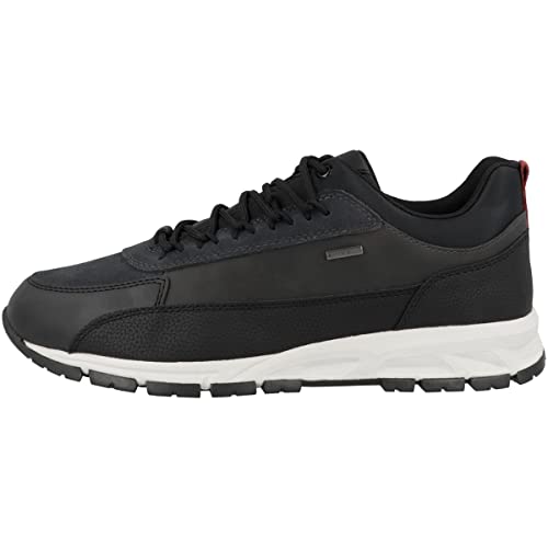 Geox Herren U Delray B Abx Sneakers, Black Anthracite, 41 EU von Geox