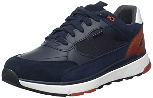Geox Herren U Dolomia B Abx Sneakers, Navy, 39 EU von Geox