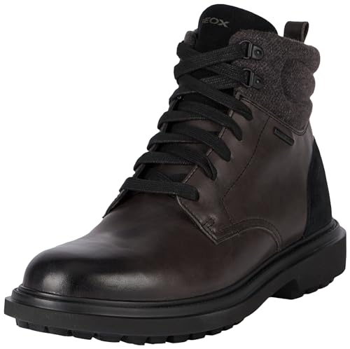 Geox Herren U FALORIA B ABX Ankle Boot, Black, 42 EU von Geox