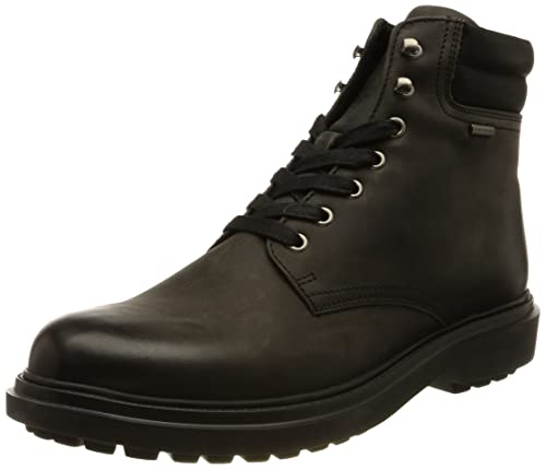 Geox Herren U Faloria B Abx Stiefeletten, Schwarz, 41 EU von Geox