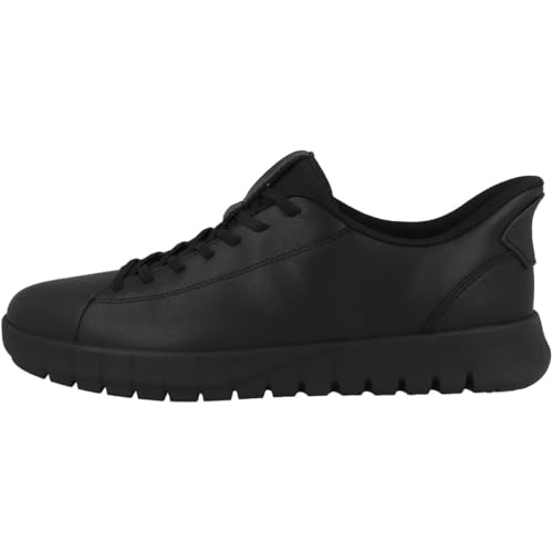 Geox Herren U FLEXTRIDE Plus A Sneaker, Black, 44 EU von Geox