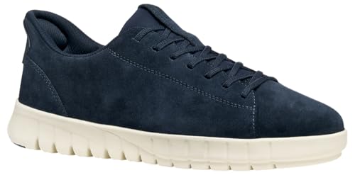 Geox Herren U FLEXTRIDE Plus A Sneaker, Navy, 46 EU von Geox