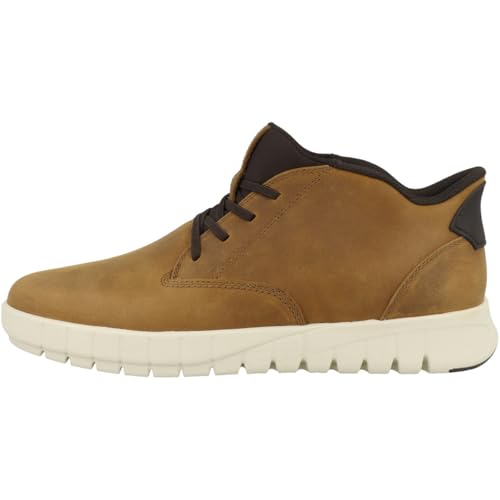 Geox Herren U FLEXTRIDE Plus B Chelsea Boot, Light Brown, 42 EU von Geox