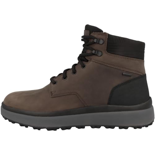 Geox U GRANITO + Grip B A Ankle Boot, DK Coffee von Geox
