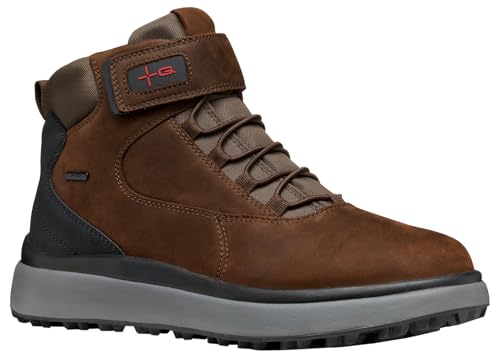 Geox Herren U GRANITO + Grip B A Ankle Boot, Dark Brown, 40 EU von Geox
