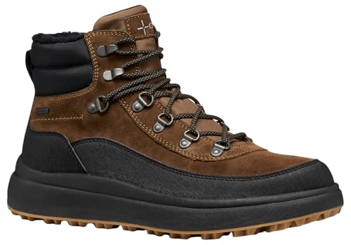 Geox Herren U GRANITO + Grip B A Ankle Boot, Toffee/Black, 41 EU von Geox