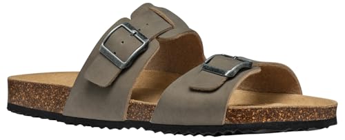 Geox Herren U Ghita B Slide Sandal, Taupe, 39 EU von Geox