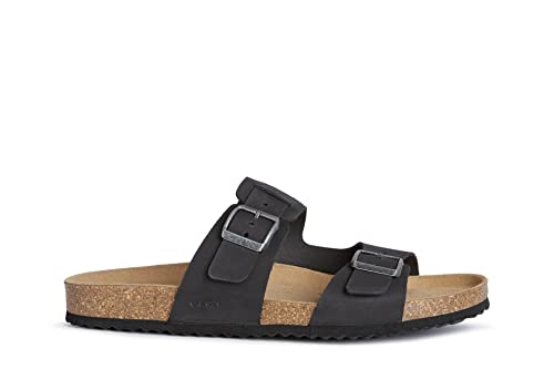 Geox Herren U Sandal Ghita B Sandalen,Schwarz,45 EU von Geox