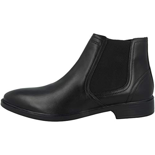 Geox Herren U Gladwin A Stiefeletten, Schwarz, 43 EU von Geox