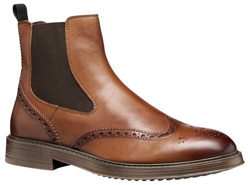 Geox MAN U HENREYS ANKLE BOOTS COGNAC 45_EU Geox MAN U HENREYS ANKLE BOOTS COGNAC 45_EU von Geox