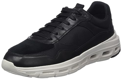 Geox Herren U HOVERSTREAM A Sneaker, Black, 40 EU von Geox