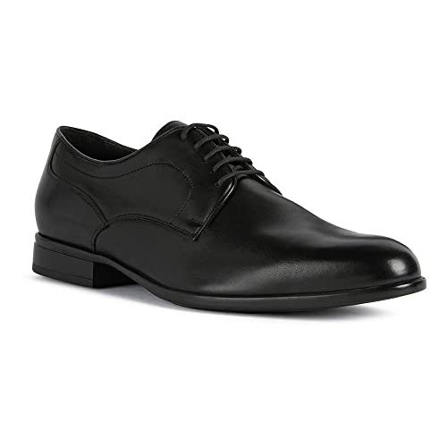 Geox Herren Iacopo Schuhe, Schwarz, 45 EU von Geox