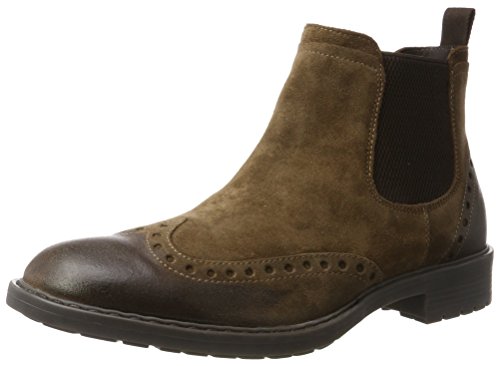 Geox Herren U KAPSIAN D Chelsea Boots, Braun (Ebony) von Geox