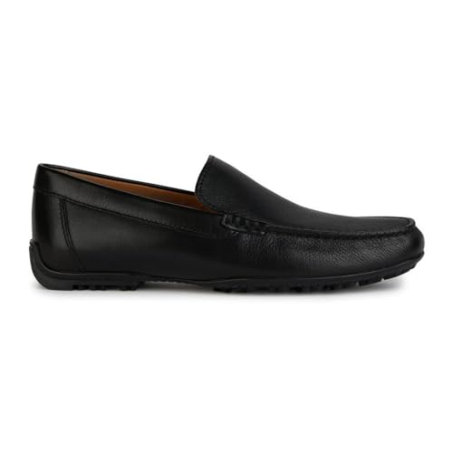 Geox Herren U KOSMOPOLIS + Grip Moccasin, Black, 45 EU von Geox