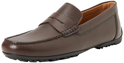 Geox Herren U KOSMOPOLIS + Grip Moccasin, DK Brown, 42 EU von Geox