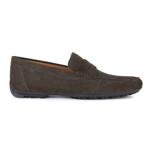 Geox Herren U KOSMOPOLIS + Grip Moccasin, DK Brown, 43 EU von Geox