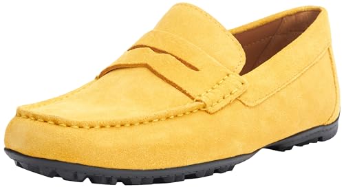 Geox Herren U KOSMOPOLIS + Grip Moccasin, Yellow, 41.5 EU von Geox