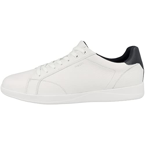 Geox Herren U Kennet Sneakers, Weiß, 44 EU von Geox