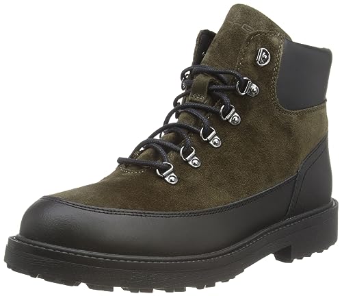 Geox Herren U LAGORAI + Grip Ankle Boot, Military, 42.5 EU von Geox