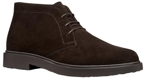 Geox Herren U MASSIMIANO Ankle Boot, Dark Brown, 46 EU von Geox