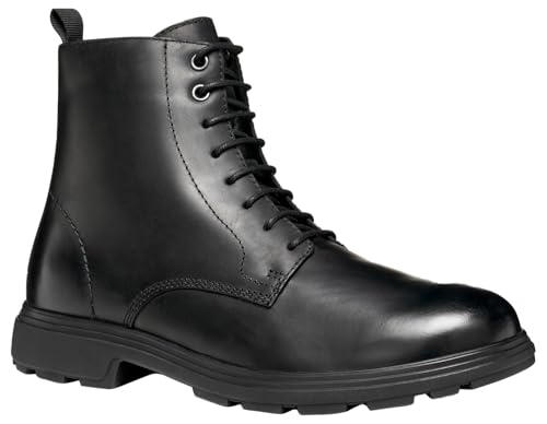Geox Herren U MEIERN Ankle Boot, Black, 39 EU von Geox