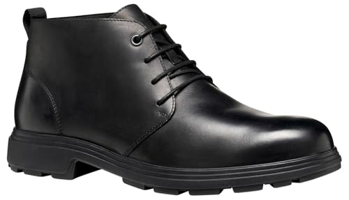 Geox Herren U MEIERN Ankle Boot, Black, 40 EU von Geox