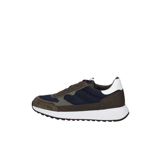 Geox Herren U MOLVENO B Sneaker, DK Olive/Navy, 41 EU von Geox