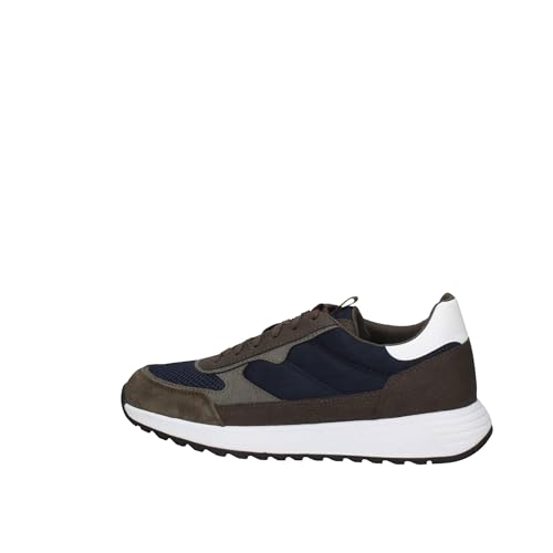 Geox Herren U MOLVENO B Sneaker, DK Olive/Navy, 42 EU von Geox