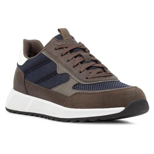 Geox Herren U MOLVENO B Sneaker, DK Olive/Navy, 44 EU von Geox