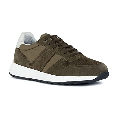 Geox U MOLVENO Sneaker, Olive, 39 EU von Geox