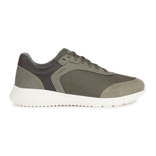 Geox Herren U MONREALE A Sneaker, SAGE, 43 EU von Geox