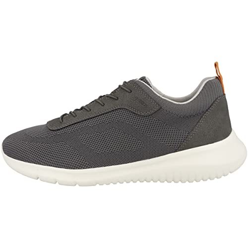 Geox U MONREALE Sneaker, DK Stone, 39 EU von Geox