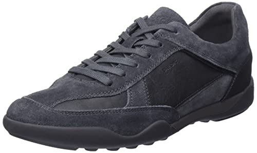 Geox Herren U Metodo Sneakers, Anthrazit, 39 EU von Geox