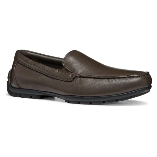 Geox Herren U Moner W 2FIT A Loafer, Coffee, 42 EU von Geox