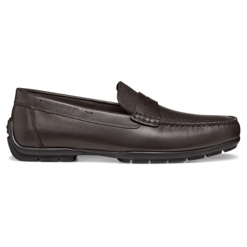 Geox Herren U Moner W 2FIT D Loafer, Coffee, 39 EU von Geox