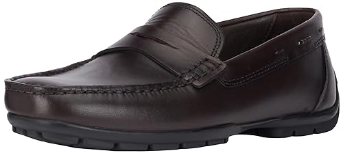 Geox Herren U Moner W 2FIT D Moccasin, Coffee, 42 EU von Geox