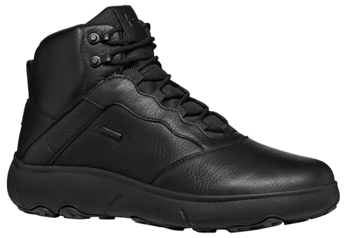 Geox Herren U Nebula + Grip B AB Ankle Boot, Black, 44 EU von Geox