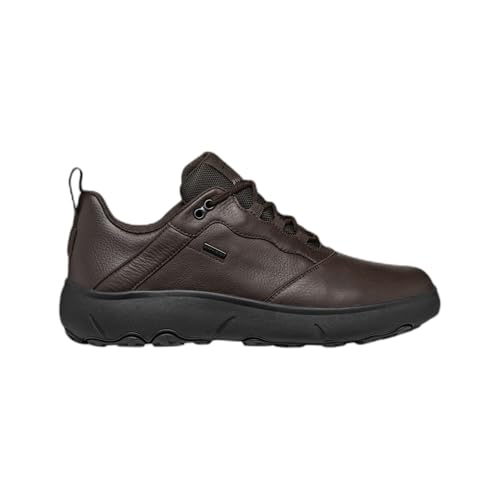 Geox Herren U Nebula + Grip B Ab Sneaker, Kaffee, 46 EU von Geox